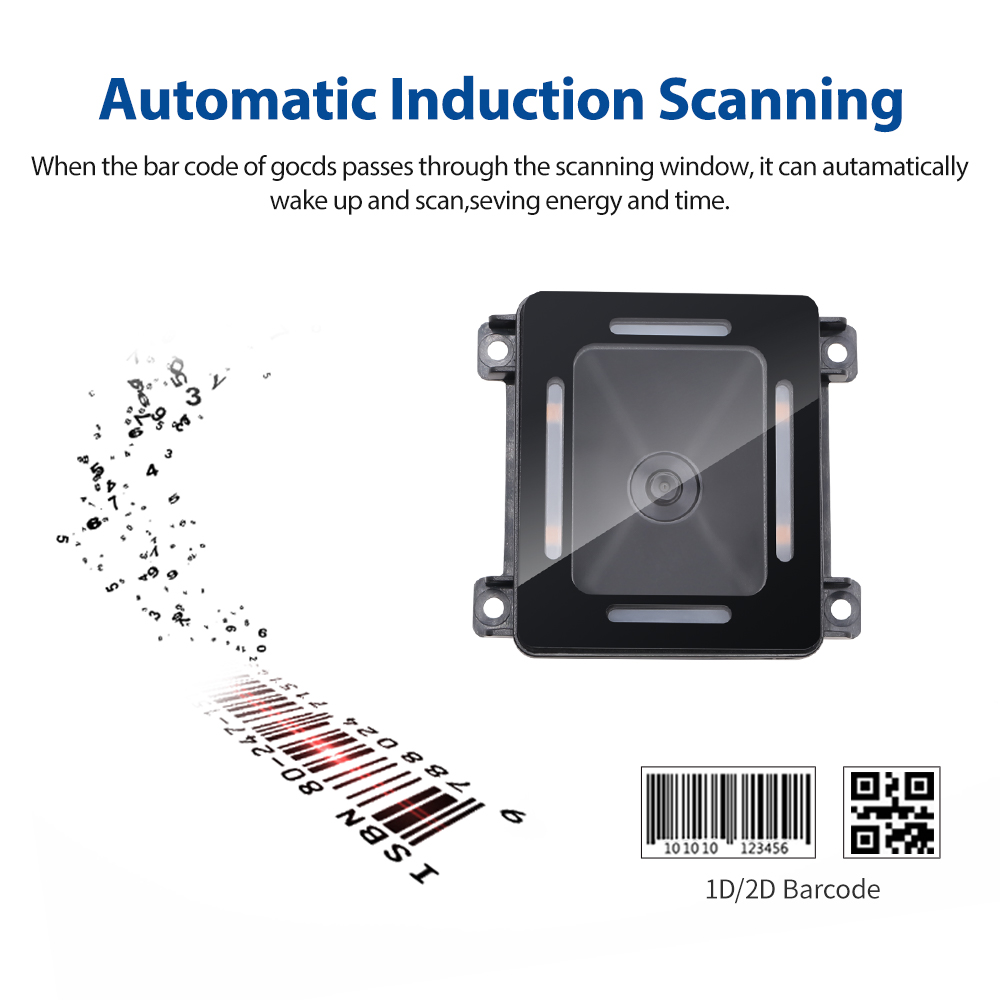 Barcode Scanner 2D - EP8280L 2D Fixed Mount Barcode Scanner