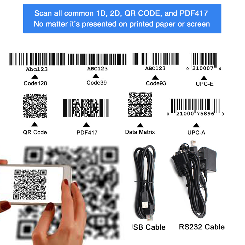 Barcode Scanner 2D - YK-EP3000 2D Barcode Scanner Module Wiegand