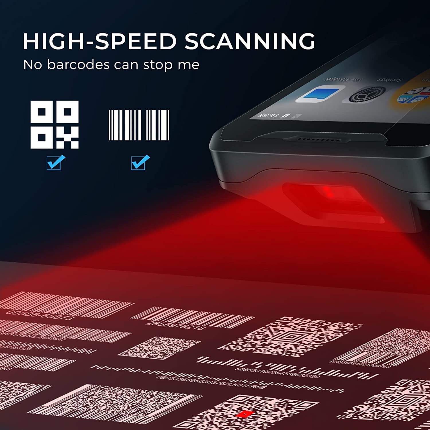 Android 9 4G Ruggedized Wirele - Barcode Scanner 2D incelemesi ve fiyatı