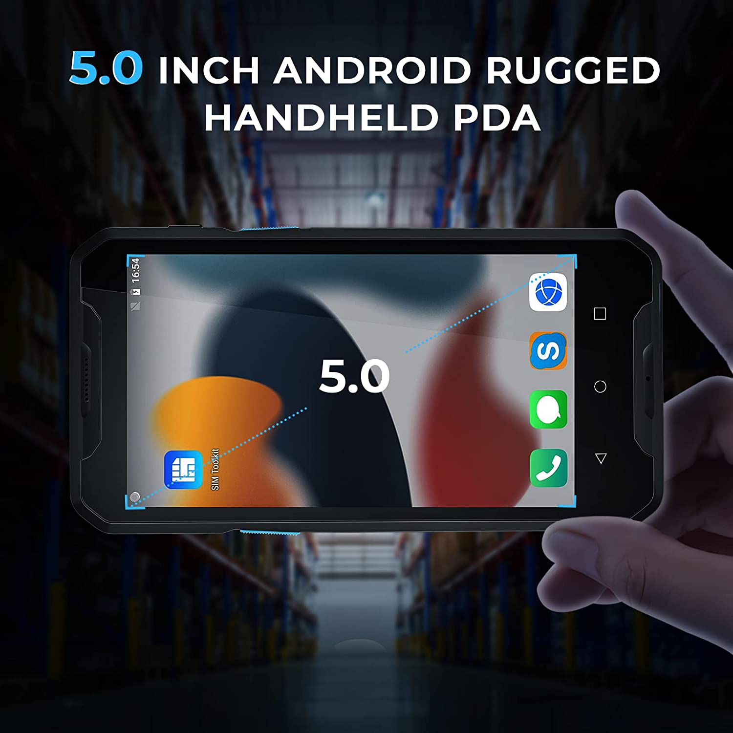 Android 9 4G Ruggedized Wirele - Barcode Scanner 2D incelemesi ve fiyatı