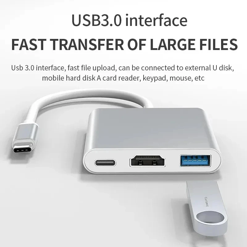 3 IN 1 USB PD HDMI Docking Sta - Docking Station Usb C incelemesi ve fiyatı