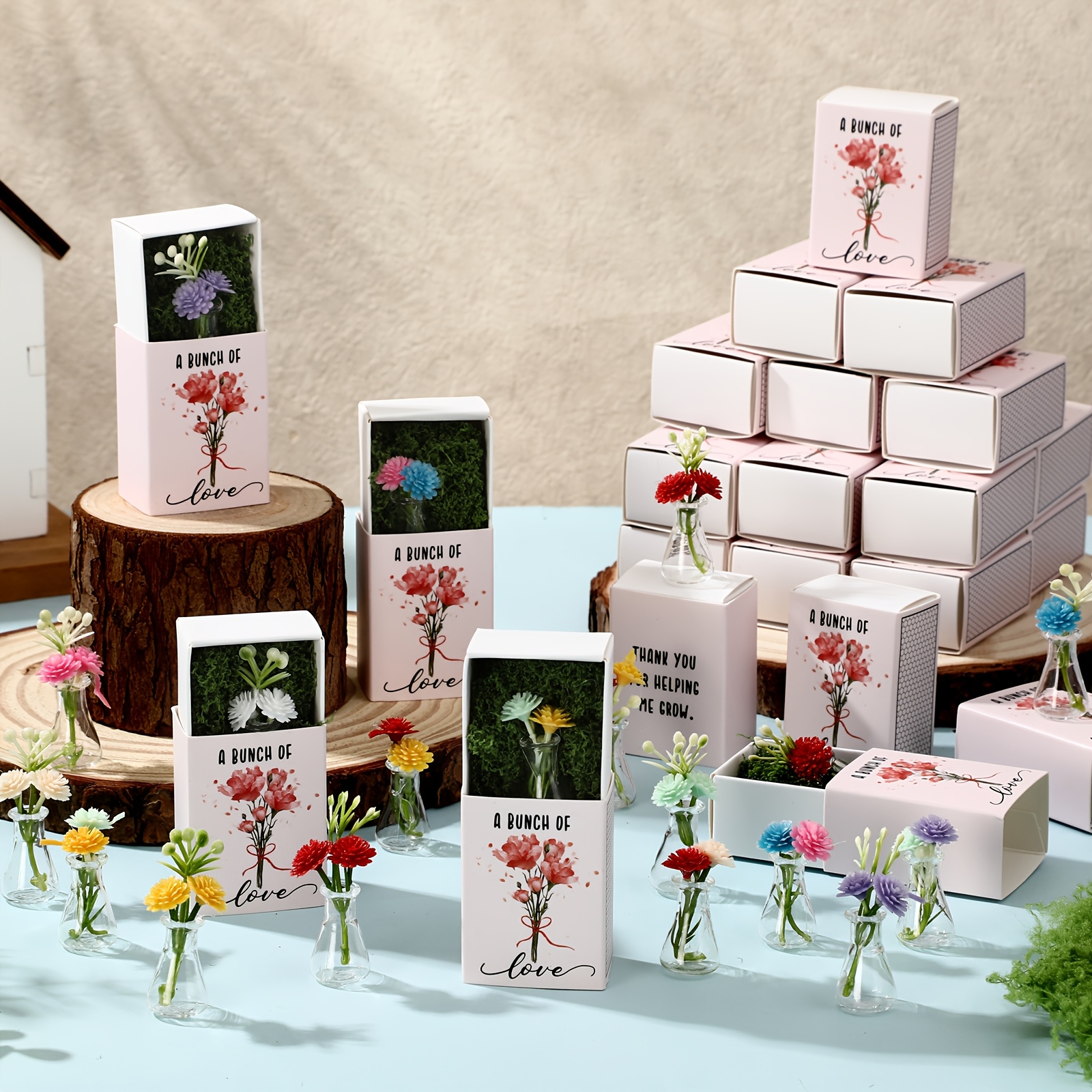 50 Bulk Mini Bud Vase with Sma - Office And Tech incelemesi ve fiyatı