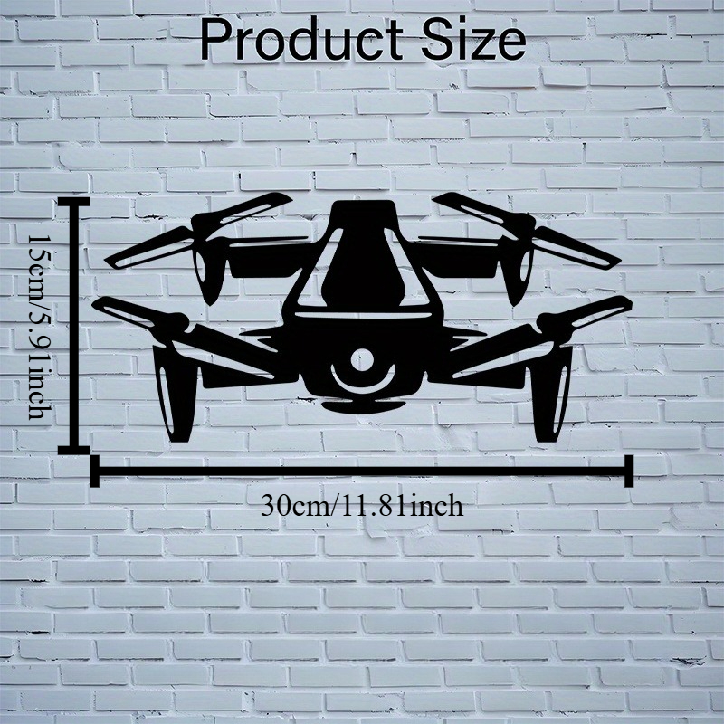 Drone Silhouette Metal Wall Ar - Office And Tech incelemesi ve fiyatı