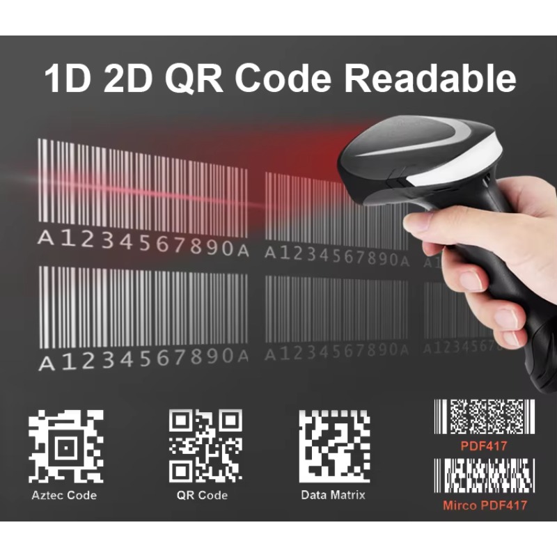 Handheld USB Wired 1D 2D Barco - Barcode Scanner 2D incelemesi ve fiyatı