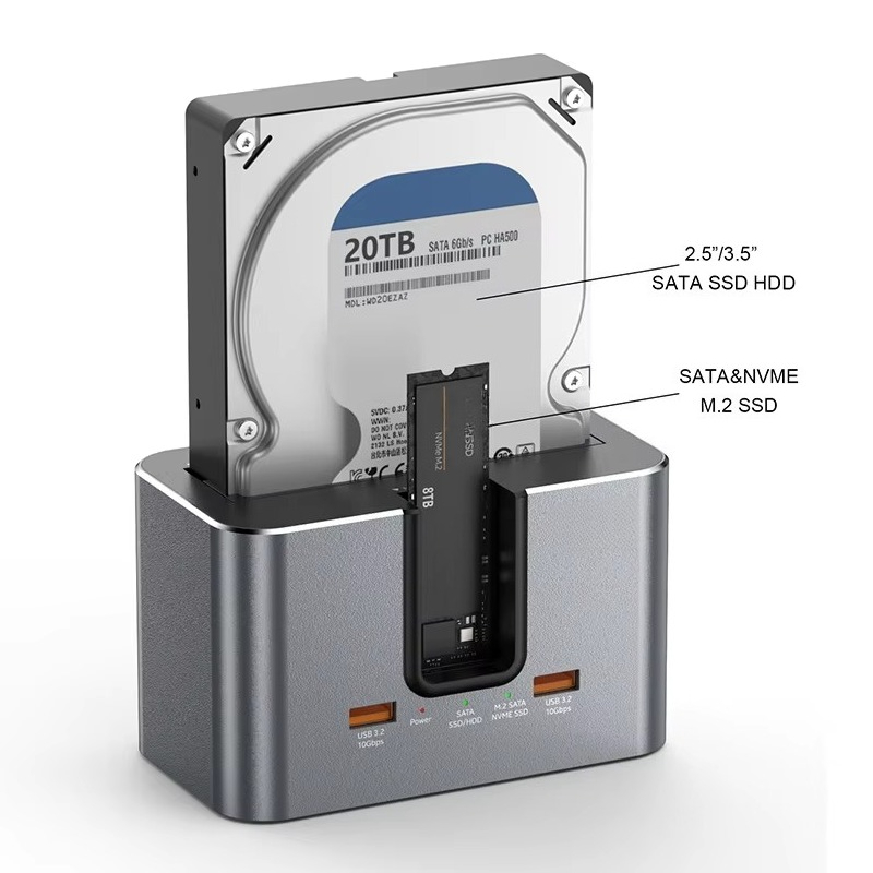 EE1 Custom All in One Dual Bay - Docking Station Usb C incelemesi ve fiyatı