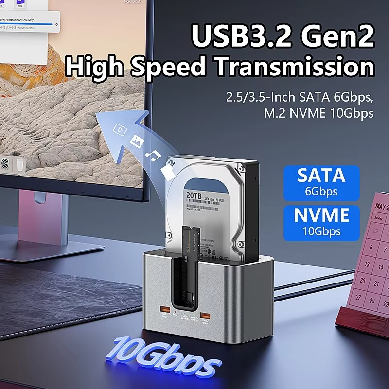 EE1 Custom All in One Dual Bay - Docking Station Usb C incelemesi ve fiyatı