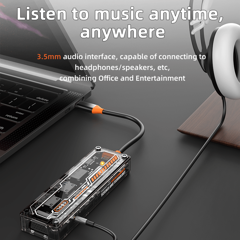 6-in-1 USB C Hub for MacBook P - Docking Station Usb C incelemesi ve fiyatı