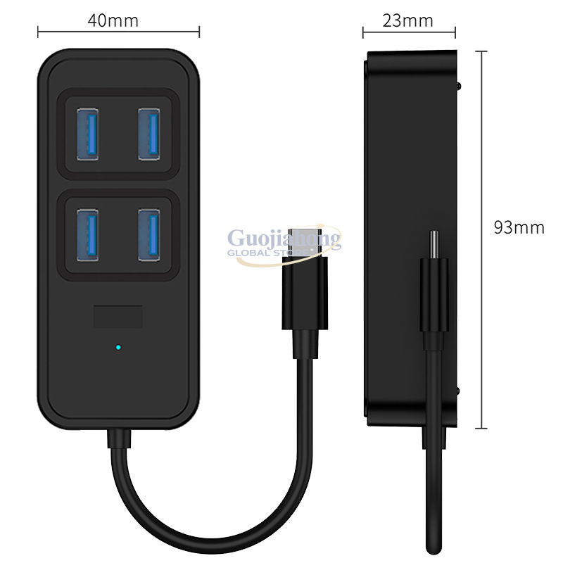 Cross-border USB3.0 hub, USB i - Docking Station Usb C incelemesi ve fiyatı