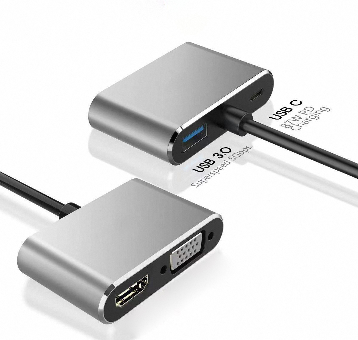4K USB Type C to VGA 1080P USB - Docking Station Usb C incelemesi ve fiyatı