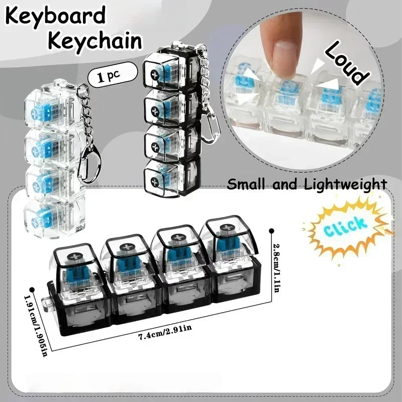 1pcs LED Keyboard Keycap Stres - Office And Tech incelemesi ve fiyatı