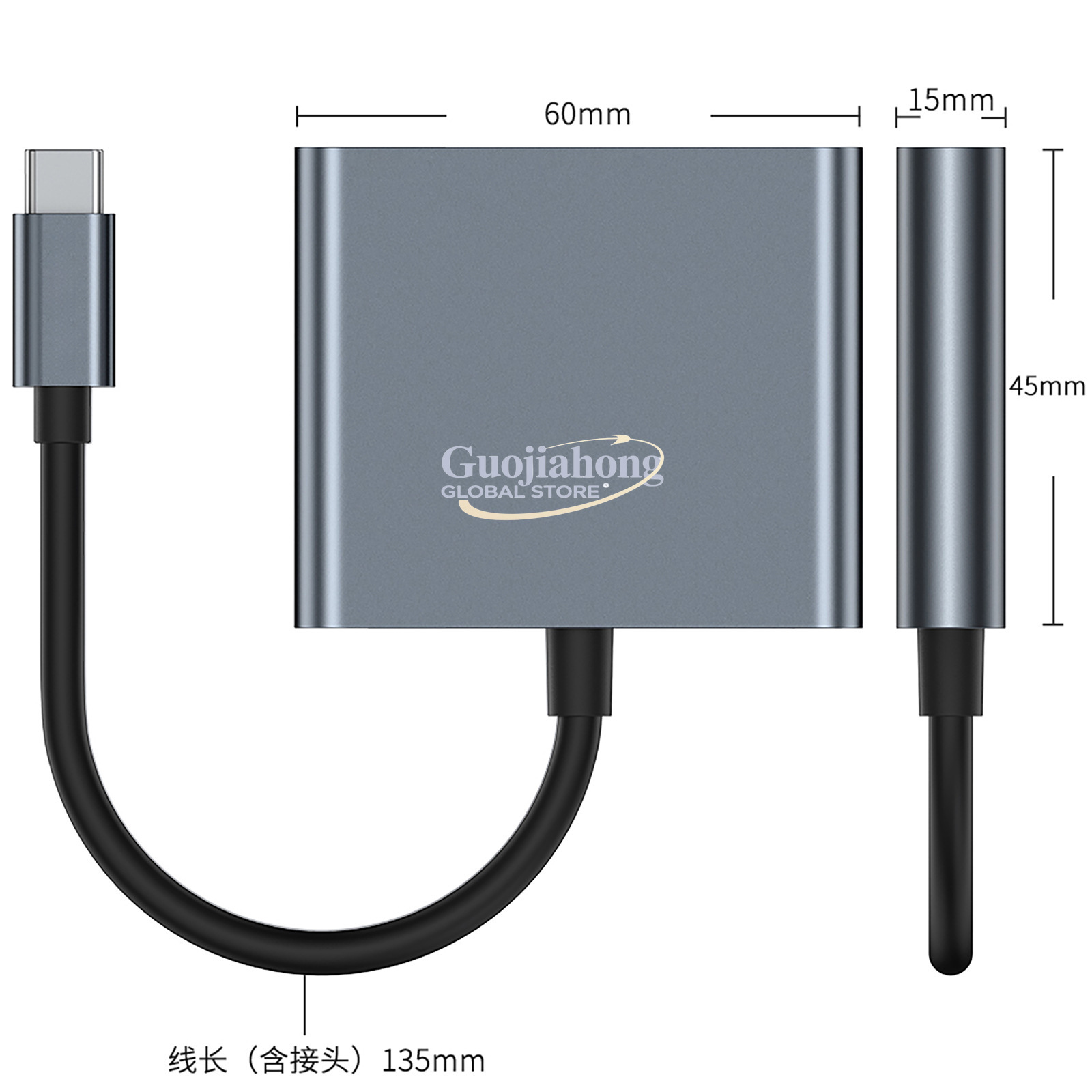 Cross-border usb-c to hd three - Docking Station Usb C incelemesi ve fiyatı