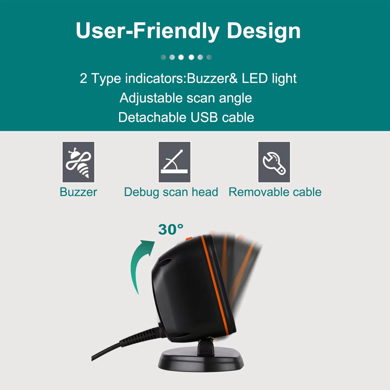 2D Omnidirectional Barcode Sca - Barcode Scanner 2D incelemesi ve fiyatı