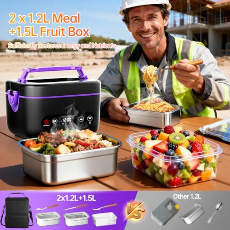 Electric Heated Lunch Box for  - Office And Tech incelemesi ve fiyatı