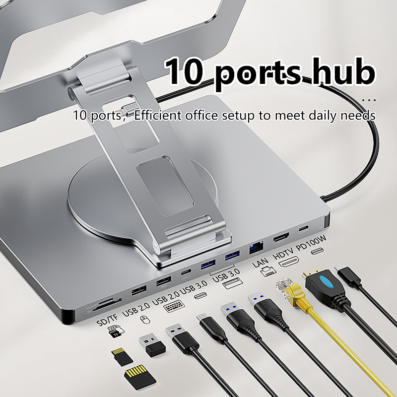 EE1 10 In 1 USB C Hub USB Hub  - Docking Station Usb C incelemesi ve fiyatı